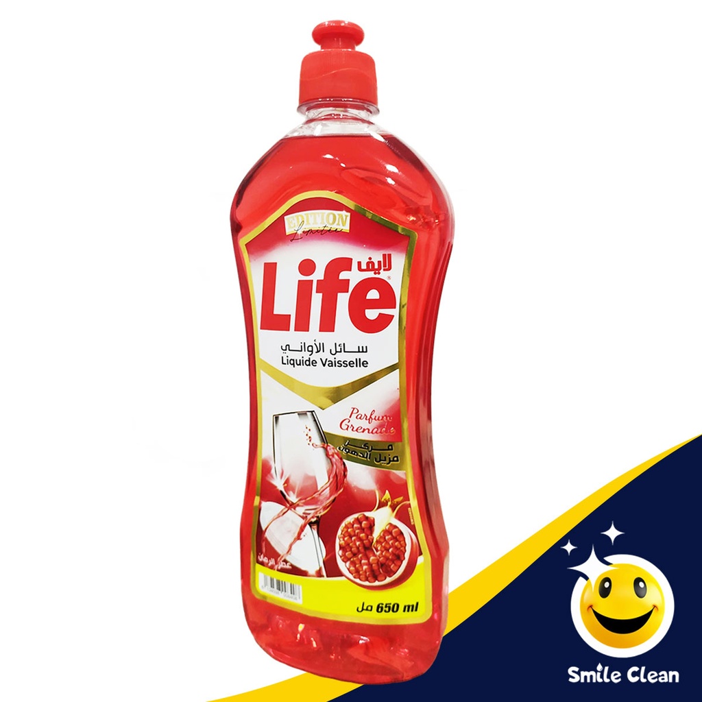سائل غسيل الأواني عطر الرمان Liquide Vaisselle Life (B2B)
