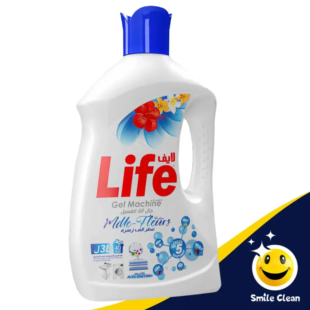 جال الة الغسيل بعطر ألف زهرة Lave linge Liquide Life (B2B)